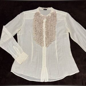 Etro Italian Silk Blend Blouse.  Sz 44
